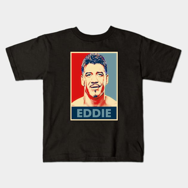 Eddie Guerrero  Lucha Libre Kids T-Shirt by New Hope Co.